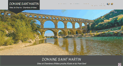Desktop Screenshot of gites-valmartin.com